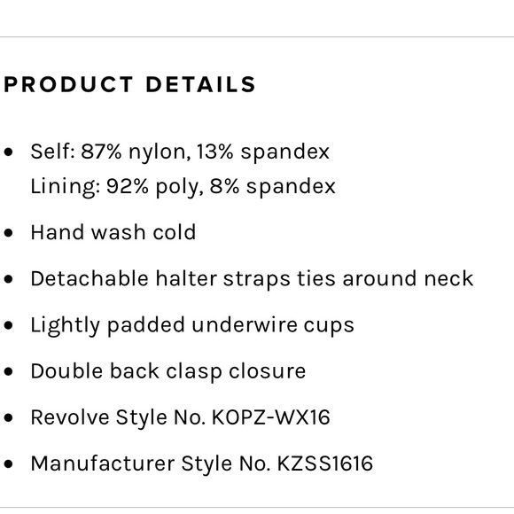 Kopper and Zink strapless bikini top - Picture 12 of 12